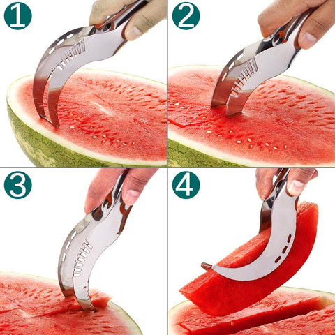 Metallic Fruit Slicer & Corer