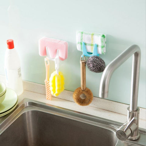 Durable Kitchen Wall Sucker Organizer