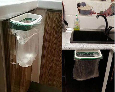 Cupboard Trash Bag Holder