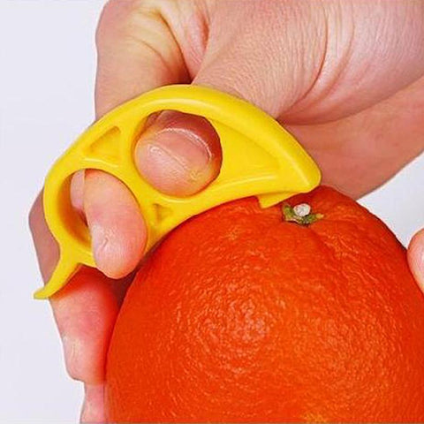 Portable Handy Plastic Orange Peeler