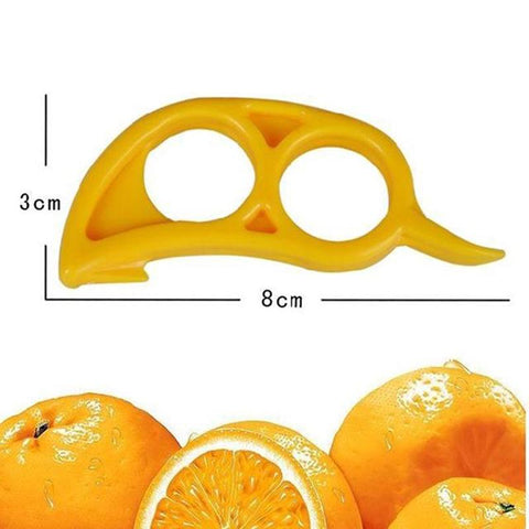 Portable Handy Plastic Orange Peeler