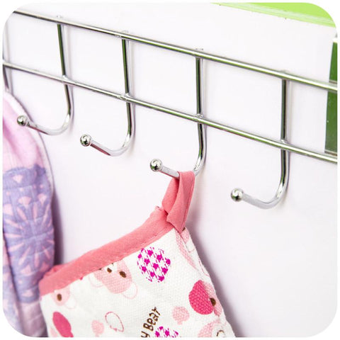 Kitchen Hooks Hang Organizer