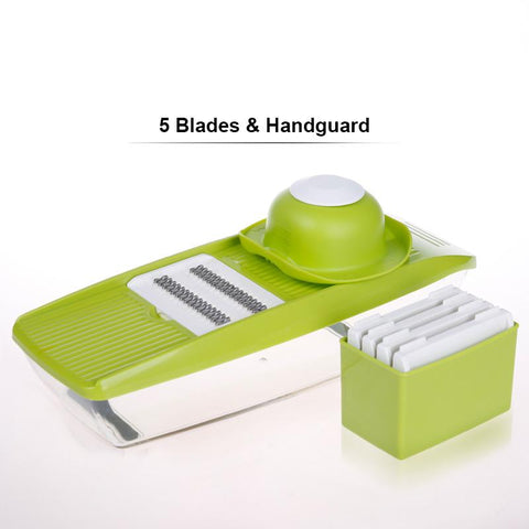 Multifunctional 5 Blades Vegetable Cutter